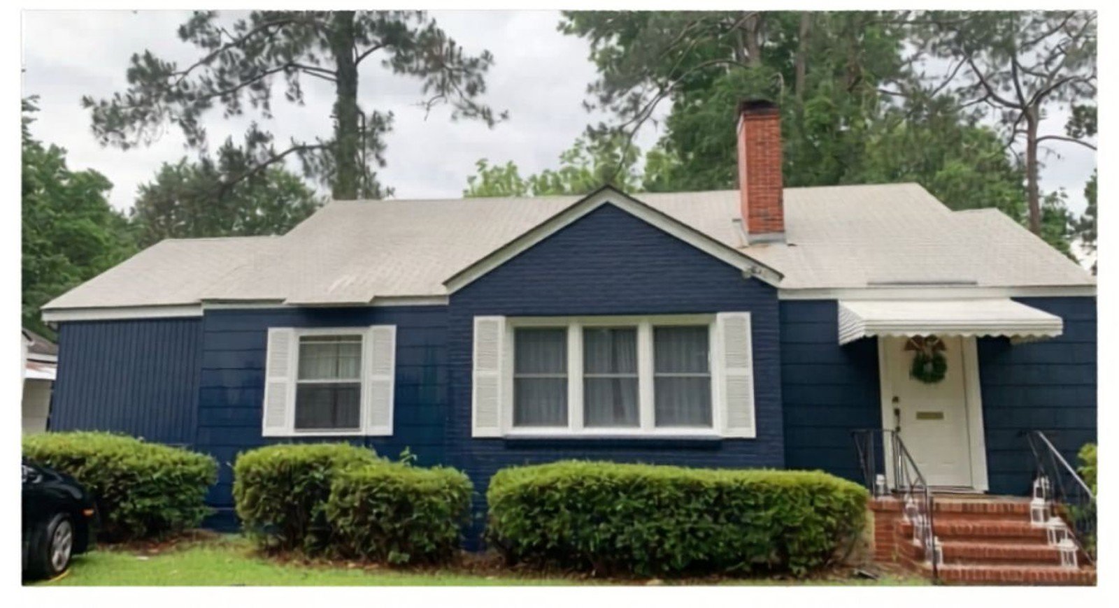 After exterior cleaning