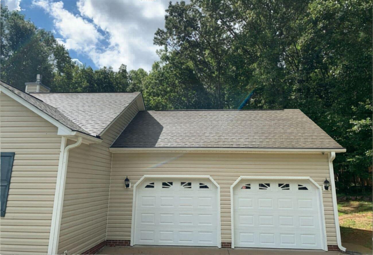 After exterior cleaning