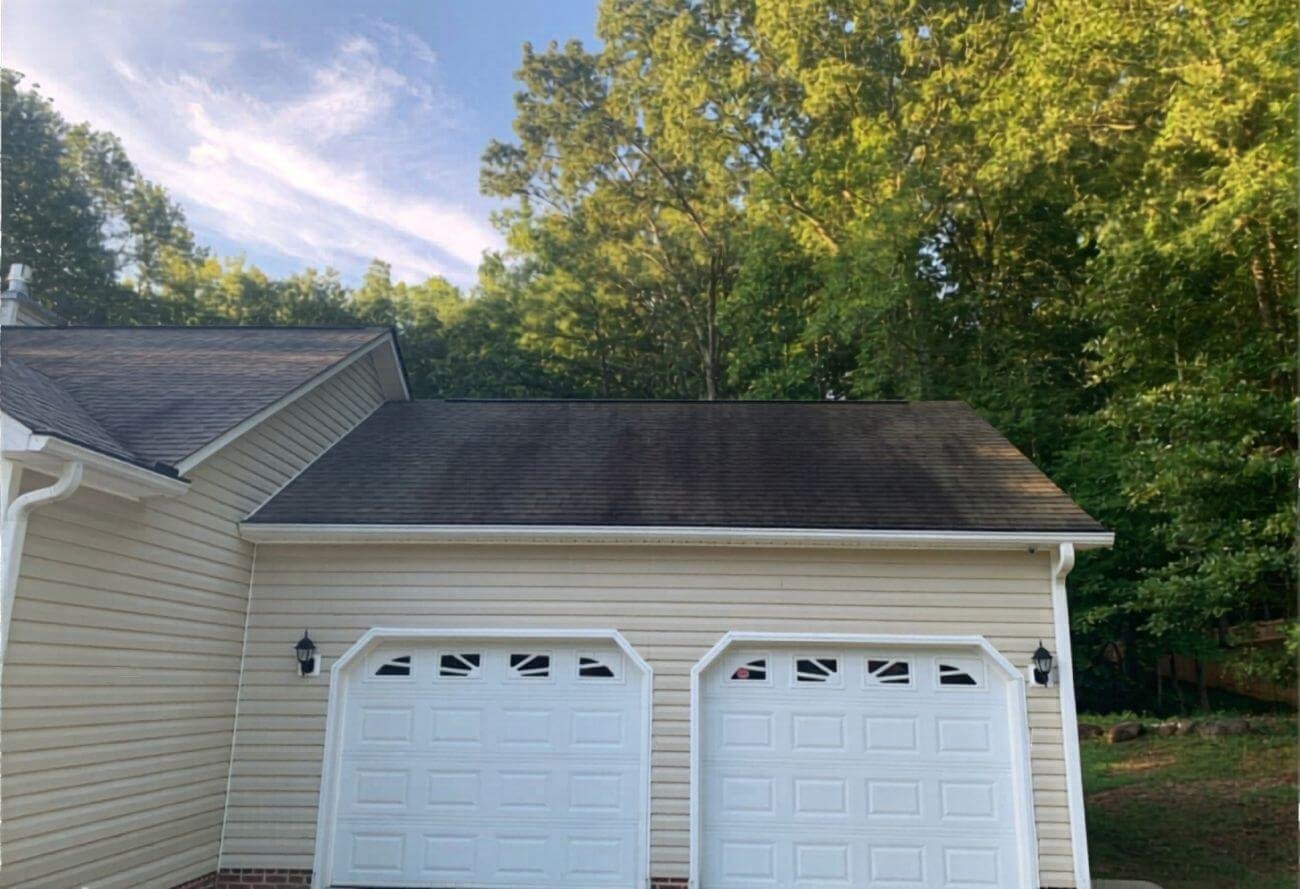 Before exterior cleaning